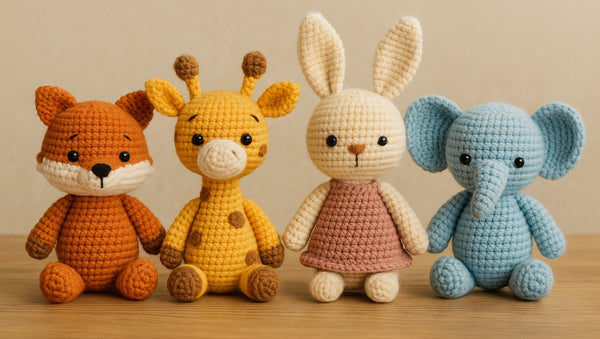 Por que os Amigurumis não Têm Boca?