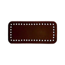 Base de Couro Sintético para Bolsa 18x8cm Roma Aviamentos