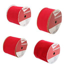 Cromus Fita Vermelha com Bordas Trabalhada 4,57 Metros