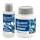 ACRILEX DILUENTE DE TINTA PARA TECIDO SEM COR