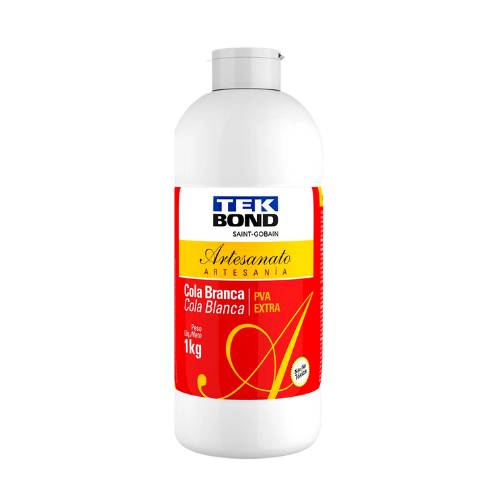 Cola Branca Pva Extra Artesanato 1kg - Tek Bond