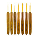 Circulo Agulha de Crochê Cabo de Bambu