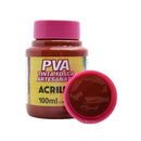 Tinta Fosca para Artesanato PVA  100ml Acrilex