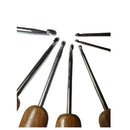 Kit Agulha de Crochê com Cabo de Bambu