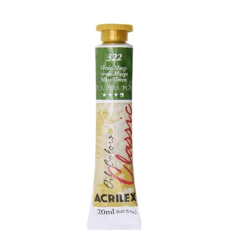 Tinta Óleo Colors Classic 20ml Acrilex