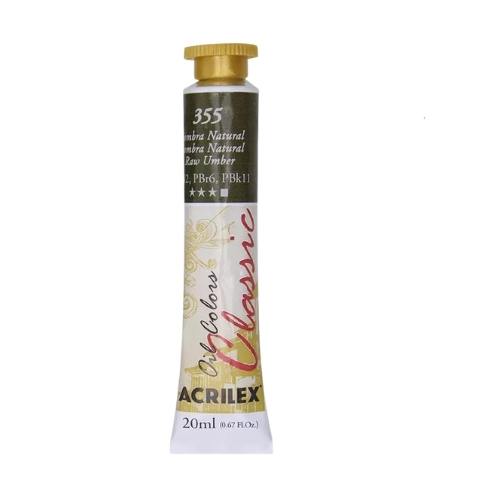 Tinta Óleo Colors Classic 20ml Acrilex