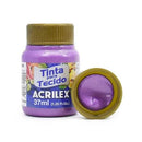 Tinta para Tecido Metálica 37ml Acrilex