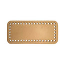 Base de Couro Sintético para Bolsa 18x8cm Roma Aviamentos