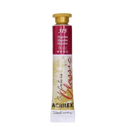 Tinta Óleo Colors Classic 20ml Acrilex