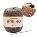 Euroroma Barbante Brilho Especial Natal 406m