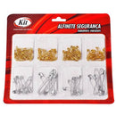 Kit Alfinete Segurança Tamanhos Variados