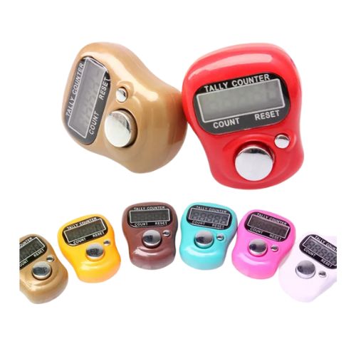 Kit Contador Digital Ponto Crochê