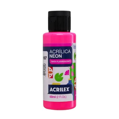 Acrilex Tinta Acrilica Neon 60ml
