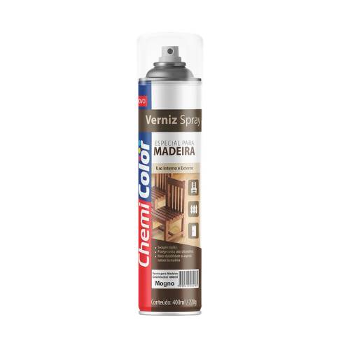 Verniz Spray Madeira Chemicolor 400ml Baston