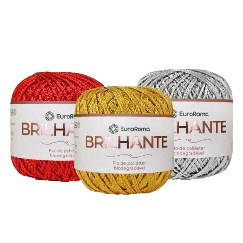 Euroroma Fio Brilhante 100g 136m