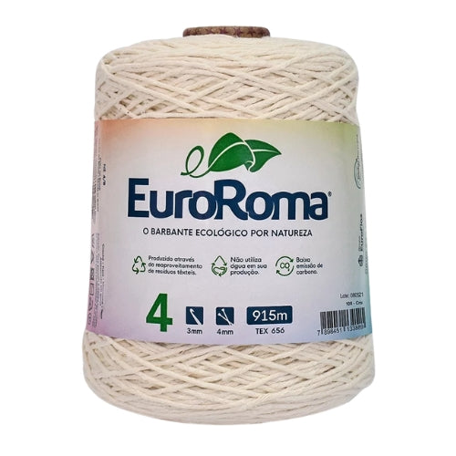 Euroroma Barbante Colorido Nº4  600g 915m