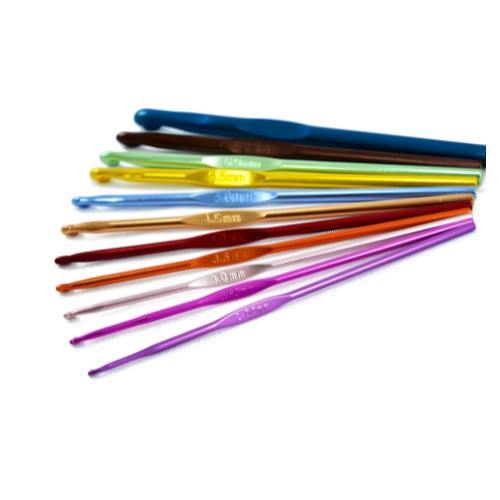 Circulo Agulha de Crochê Aluminio