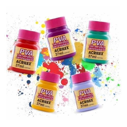 Tinta Fosca para Artesanato 37ml Acrilex