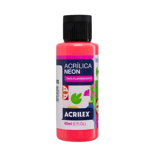 Acrilex Tinta Acrilica Neon 60ml