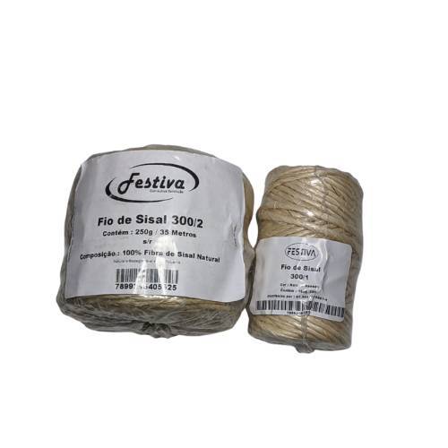 Festiva Fio Sisal Natural Razado