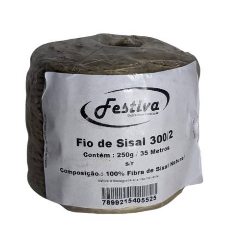 Festiva Fio Sisal Natural Razado