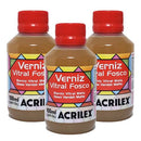 Acrilex Verniz Vitral Fosco 100ml Incolor