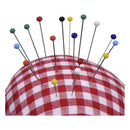 Kit Alfinete de Cabeça de Vidro 100 Unidades