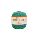 Euroroma Barbante Brilho Prata Colorido 4/6 - 400g - 406m