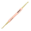 Circulo Agulha de Crochê Ponta Dupla Cabo Emborrachado