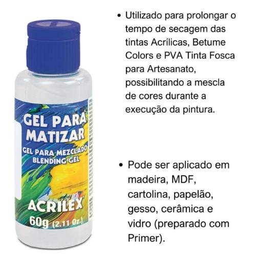 Acrilex Gel para Matizar 60ml