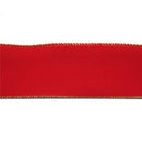 Cromus Fita Vermelha com Bordas Trabalhada 4,57 Metros