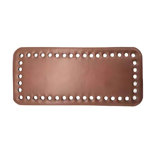 Base de Couro Sintético para Bolsa 18x8cm Roma Aviamentos