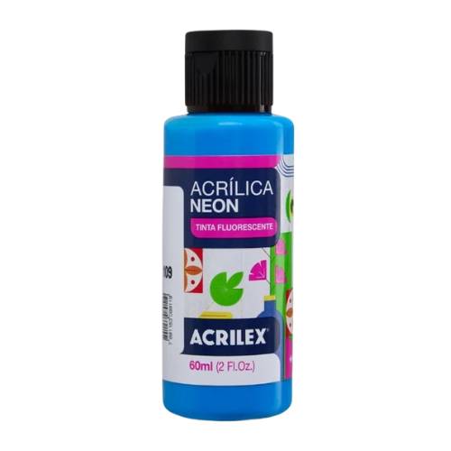 Acrilex Tinta Acrilica Neon 60ml