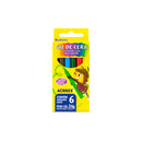 Acrilex Giz de Cera 12 Pacotes com 6 Cores