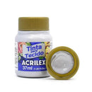 Tinta para Tecido Metálica 37ml Acrilex