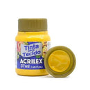 Tinta para Tecido Metálica 37ml Acrilex