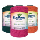 Euroroma Barbante Colorido Big Cone Nº6 - 1,8kg - 1830m