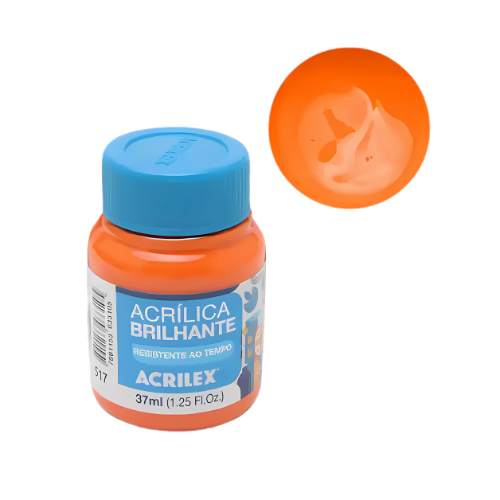 Tinta Acrilica Brilhante 37ml Acrilex