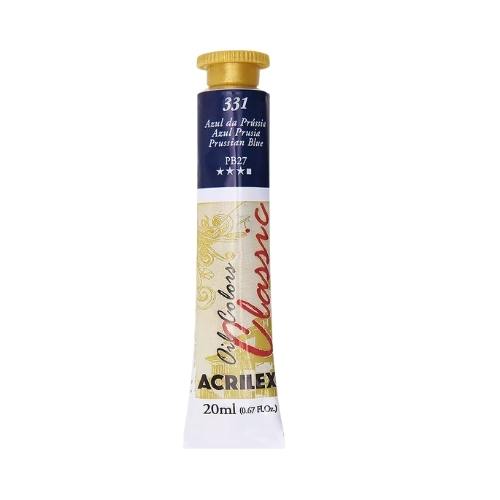Tinta Óleo Colors Classic 20ml Acrilex