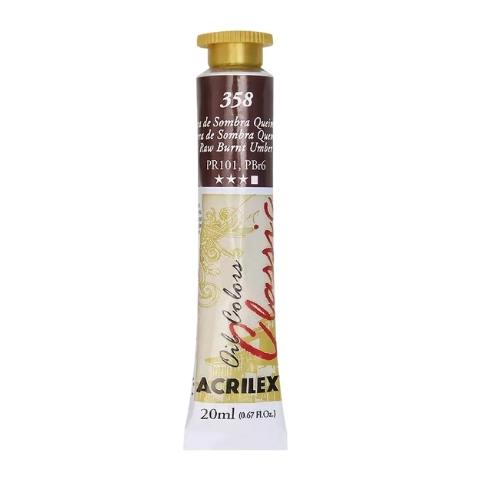 Tinta Óleo Colors Classic 20ml Acrilex