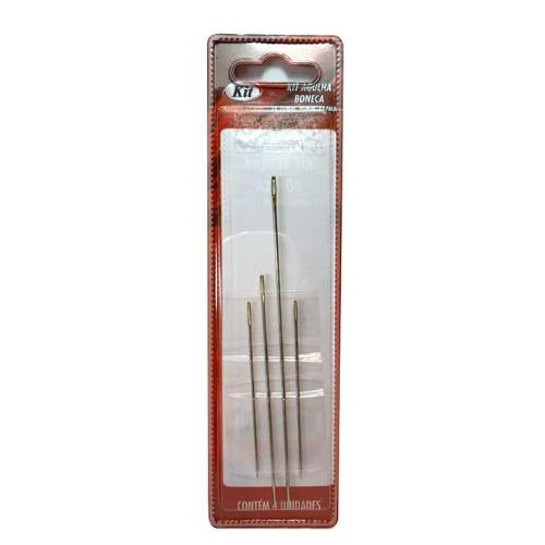 Kit Agulha para Boneca 4 unidades