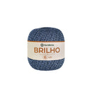 Euroroma Barbante Brilho Prata Colorido 4/6 - 400g - 406m