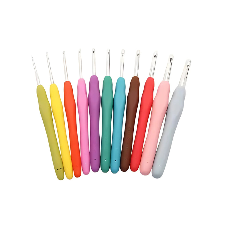 Circulo Kit Agulha de Croche Emborrachada
