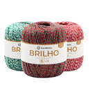 Euroroma Barbante Brilho Especial Natal 406m