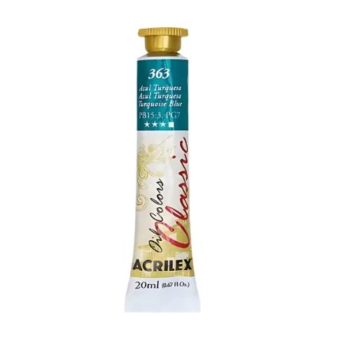Tinta Óleo Colors Classic 20ml Acrilex