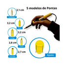 Pirográfo e Ferro de Solda 2 em 1 com 6 Pontas - Western