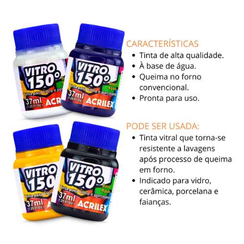 Acrilex Vitro 150º  37ml