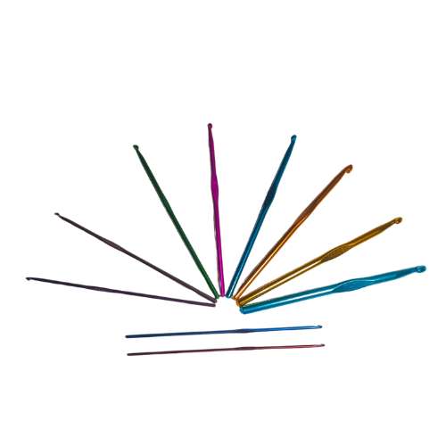 Kit Agulha de Crochê Aluminio