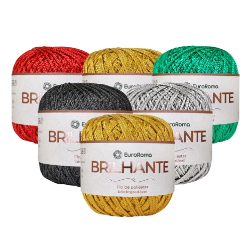 Euroroma Fio Brilhante 100g 136m