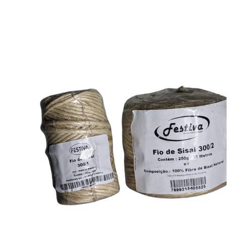 Festiva Fio Sisal Natural Razado